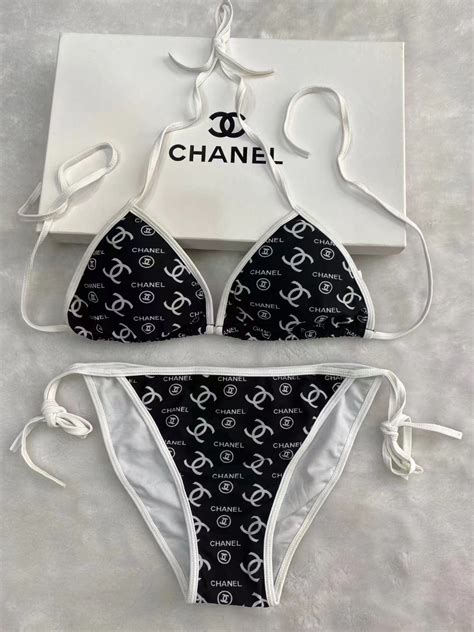 chanel swimming suit|GRAPHIC SWIMWEAR SPRING.